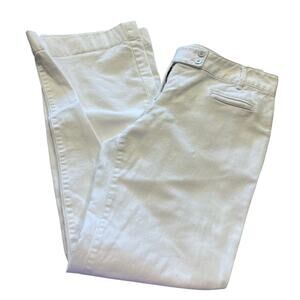 Ann Taylor Loft White Pants Size 8
